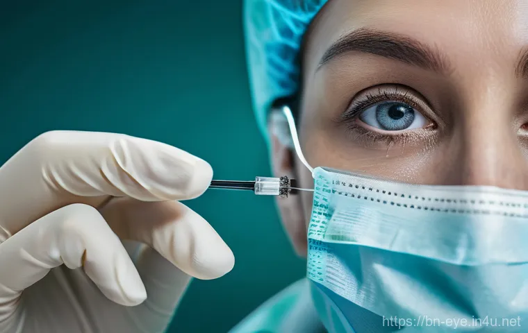 망막질환 최신 치료법 - **Prompt 1: "A compassionate ophthalmologist, wearing a white lab coat and protective medical glasse... 망막질환 최신 치료법 - **Prompt 1: "A compassionate ophthalmologist, wearing a white lab coat and protective medical glasse...